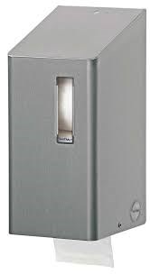 SanTRAL - Toiletrolhouder (doprollen) 2rols RVS